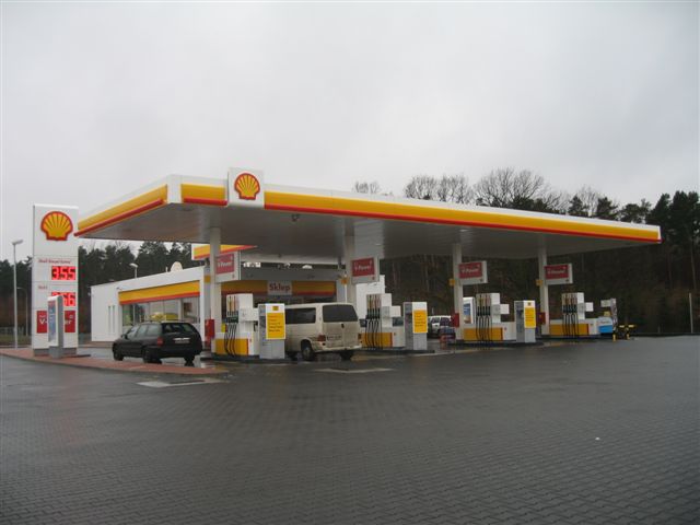 Instalacja wzmacniacza GSM — Stacje paliw Shell, Olsze